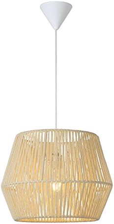 Lucide CORDO - Pendant Light - Ø 40 cm - Cream