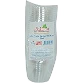 LokmanAVM Luxury Crystal Cup Hard Plastic Tea Coffee Water Vending Cup 180 Ml 25 li 1 Pack