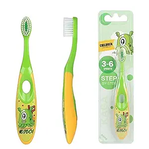 Generic Cartoon Soft Children Toothbrush Small Head Oral Hygiene Care For Kids 14Cm Tooth Brush For Children 3-6 Years Teeth Whitening