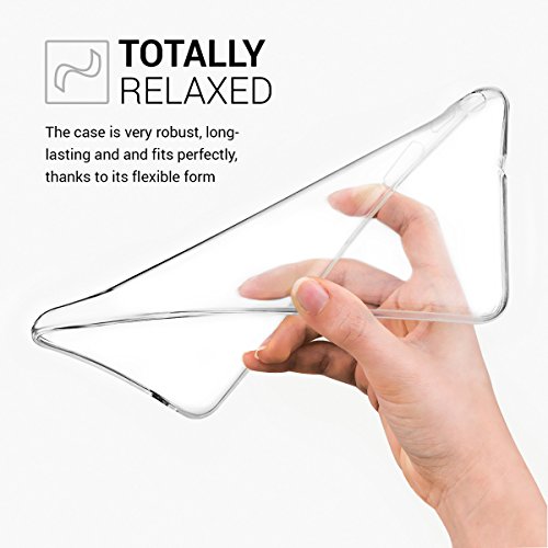kwmobile Hülle für Huawei MediaPad T1 7.0 / Honor Play Tablet T1 – Case Handy Schutzhülle TPU Silikon für Tablet – Backcover Cover klar Transparent - 2