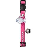 Hunter Katzenhalsband Modern Art Luxus, stufenlose verstellbar, pink