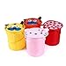 ALLTOP Foldable Cartoon Pop up Laundry Toy Bin Storage Hamper Box Foldable Basket for Kids (Both Girls and Boys), Orange