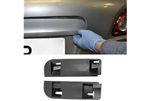 Akozon 2 pezzi Maniglia del portellone Cornice Trim Portellone posteriore Maniglia di avvio Riparazione Kit clip a scatto adatto per Qashqai 2006 2007 2008 2009 2010 2011 2012 2013