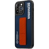 Skinarma iPhone 14 Pro Max İle Uyumlu Lisanslı Kılıf Standlı Deri G&ouml;r&uuml;n&uuml;ml&uuml; Gyo Kapak Mavi-mavi