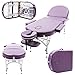 Produktbild Massage Imperial® - tragbare Profi-Massageliege Consort - Aluminium 14kg - 7cm Schaumstoff Mit Hoher Dichte - Violett