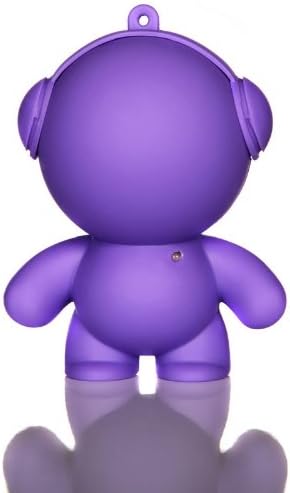 Purple Music Monster Robot Speaker - For iPod / iPad / Tablet / MP3 &amp; MP4 Player / Laptop / Desktop PC