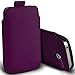 Price comparison product image Digi Pig - Nokia Lumia 950 Durable Colour Pull Tab Pouch Cover Case - Dark Purple
