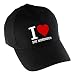 Produktbild Baseballcap Classic I Love Ski Nordisch schwarz