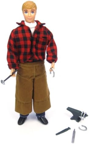 BreyerB530 Traditional 1:9 Scale Farrier Doll with Blacksmith Tools