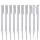 Die Skala der Pipettenkann man von beiden Seite gut ablesen, mit 1-, 2- und 3-ml-Markierungen in 0.5er Schritten