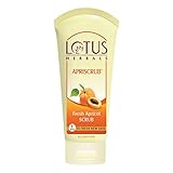 Lotus Herbals Apriscrub Fresh Apricot Scrub, 100g Lotus Herbals Apriscrub Fresh Apricot Scrub, 100g