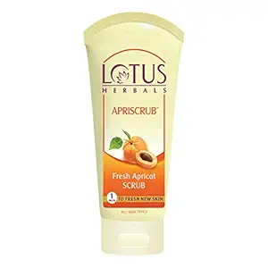 Lotus Herbals Apriscrub Fresh Apricot Scrub, 100g