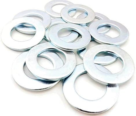 M16 Form A Washer .DIN 125-1A. BZP. Mild Steel. Pack of 30.( FREE Delivery )