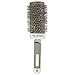 KINGSO Hair Brush Ceramic Iron Round Comb Barber Dressing Salon Styling