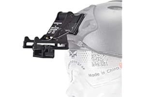 SBGJMY Support de Casque Militaire Tactique Night Vision Goggle Support Rhino pour PVS7 PVS14 Convient aux Accessoires de Casque Mich Fast M88 Casque Tactique Mich Fast M88 Military Helmet Mount