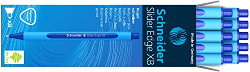 Schneider Slider Edge XB Kugelschreiber (Kappenmodell) 10er Packung cyan-blau - 6