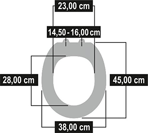 Cornat WC-Sitz 3-D Chrom VIP, KSDSC410 - 7