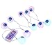 Produktbild skgardeniamy Halloween Eyeball Pendant LED Light Party Bar Dekorative Hängelampe Multicolor 5M