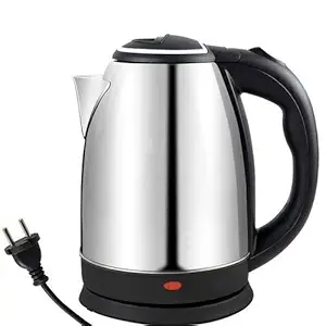 SHENKY Scarlett Electric Kettle 2 Liter Multipurpose Large Size Tea Coffee Maker Water Boiler with Handle (Silver)