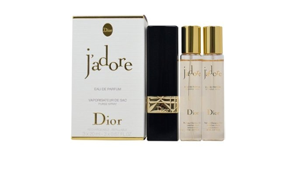 Christian Dior J Adore Eau De Parfum Refillable Purse Spray 3x20ml 0 7oz By Christian Dior Amazon De Beauty