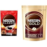 NESCAF&Eacute; Classic ve Gold &Ccedil;&ouml;z&uuml;nebilir Kahve Paketi (2x100g)