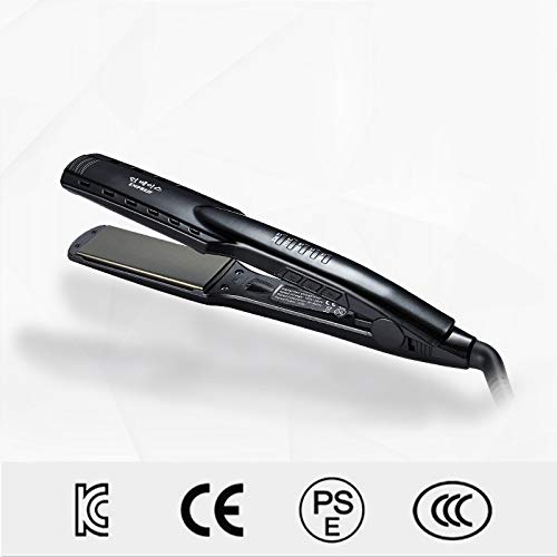 Ceramic Hair Straightener Dual Voltage Hair Styler Advanced Ceramic Styler with Adjustable Temp LCD Display Auto Shut Off Instant Heat Up