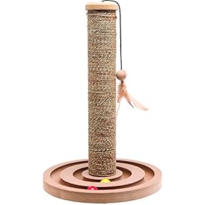 Karlie – Rascador para Gato Sea Weed y Juguete