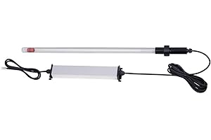 VGE B.V. AquaForte Tauch UVC Strahler als 3 tlg. Bausatz, Tauchstrahler für Ihren Koi Teich und Teichfilter zu Entkeimung und Algenvernichter (75 Watt)