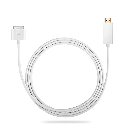 HDMI Kabel Adapter OKCS 1.8 M Audio TV/AV HDTV 4K 30 Polig iPad 2, 3, iPhone 4, 4s