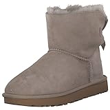 ugg australia bailey button ii grey Beige UGG 1016501 OYS Mini Bailey Bow II Stiefel Hellgrau