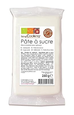 ScrapCooking Pâte à sucre parfumée à la vanille, ScrapCooking (Blanc)