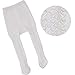 Baby Tights White, Cream or Pink in Newborn, 0-3, 3-6 months Cotton Blend. White, Newborn