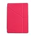 Produktbild Ouneed® Hülle für iPad pro 9.7 Zoll , Luxury Slim Stand Leather wake/sleep Cover Smart Case für iPad pro 9.7 Zoll (9.7 Zoll, Heißes Rosa)
