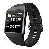 fossil smartwatch gen 4 explorist hr ECG + PPG se combina para probar la función cardíaca de ECG.