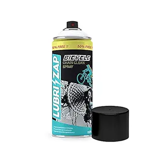 LUBRIZAP Bicycle Chain Lube Spray All Bicycle, Wear Resistant Lubricant Clean Chain Spray for Chain Life & Performance - Cycle Accessories (Chain Lube Spray)