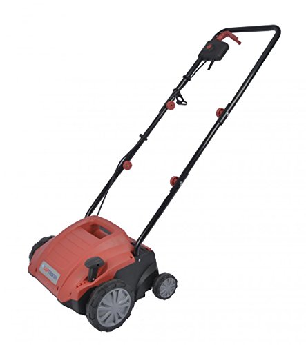 Laptronix 1500W 2 in 1 Electric Scarifier Lawn Rake Aerator 32cm Width 4 Heights