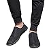 Produktbild Herren Espadrilles Sneaker Herren Low-Top Casual Laufschuhe Mesh Breathable Turnschuhe Beiläufige Paare aushöhlen Strand im Freien Mode Schuhe,Absolute (CN:43/EU:42, Schwarz)