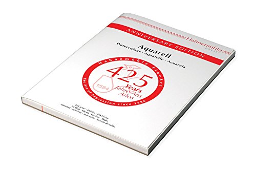 Aquarellblock Jubiläum matt 425g/m², 30x40cm, 15Blatt