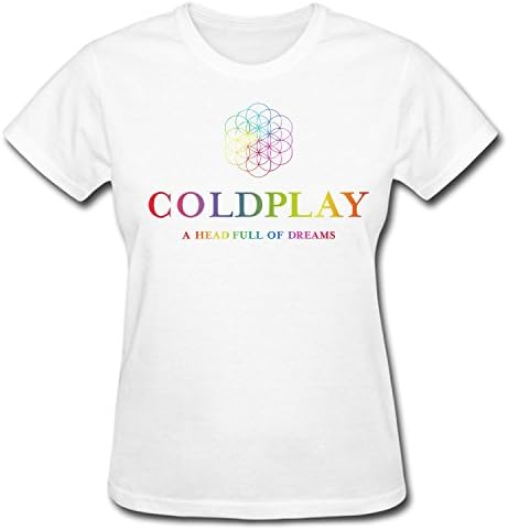 Women's A Head Full of Dreams Coldplay 2016 Tour T-Shirt Small