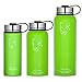 Produktbild Swig Savvy Water Bottles Stainless Steel - Vacuum Insulated Water Bottle + Stainless Steel Leak & Sweat Proof Cap Double Wall Thermos Flask for Hot Or Cold Beverages (Light Green, 18oz)