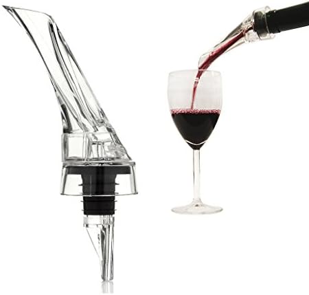 Contever® Red Wine Aerating Pourer and Spout with base - The Best Wine Aerator, Decanter, Breather, Dispenser, Diffuser-style 2