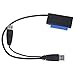 Produktbild PDHU praktisch Dual USB 3.0 SATA Konverter Adapter Kabel für Laptop