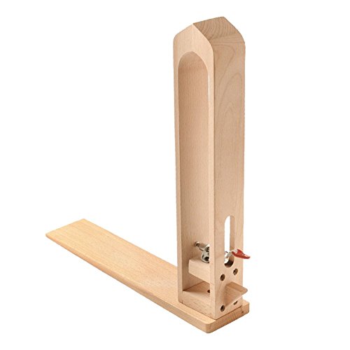 Hrph Contención de cuero herramientas de madera Clip Tratamientos manualidades DIY de coser Costura de lazado