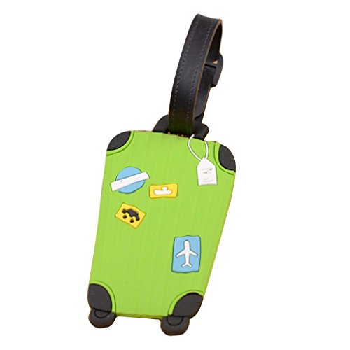plastic luggage labels