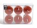 Hosley 15 Hour Burn Time Each, Rustic Sandalwood Highly Fragranced Votive Candles, Set of 6 RS.193.00