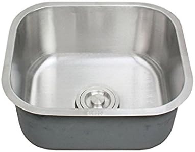 QQ Kitchen Sink 304 Stainless Steel Washbasin Fountain Basin Pole 42 X 37 X 20 Cm