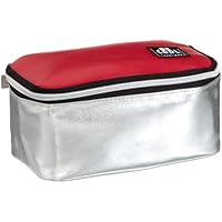 alfi Be Cool 0007767000 - Bolsa nevera portátil (tamaño M, 1,5 l), color plateado y rojo