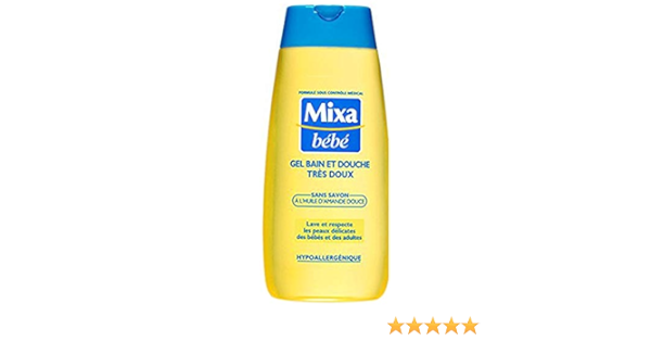 Mixa Bebe Gel Bain Douche Tres Doux 0ml Amazon Co Uk Beauty