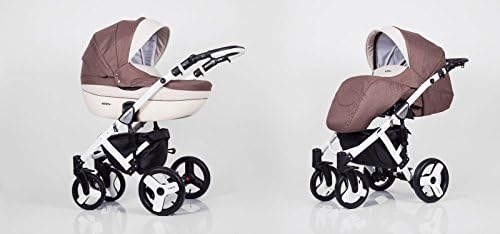 Stroller 3 in 1, Various Colours To Choose From, Comfortable Chair, Seat + Umbrella on offer brown