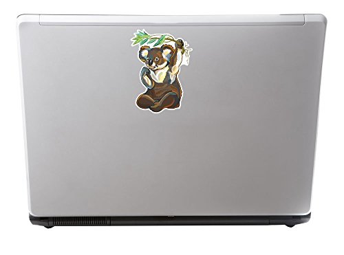 2 x Koala Bär Vinyl Aufkleber Aufkleber Laptop Reise Gepäck Auto Ipad Schild Fun # 4662 – 25cm/250mm Wide - 4